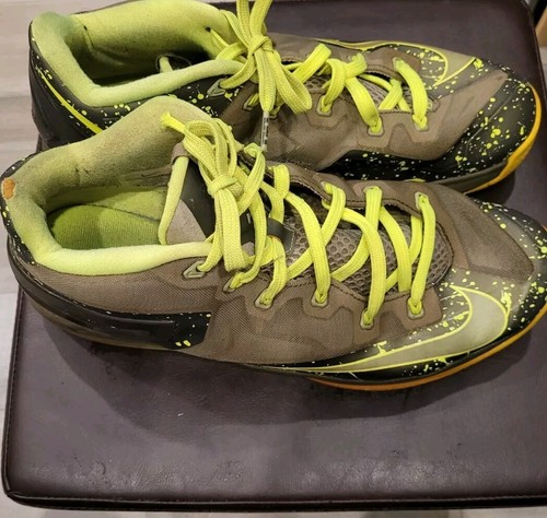 Nike Lebron 11 XI Dunkman Air Max Volt Green Yellow 642849-200 Mens SZ 13 - Picture 3 of 9