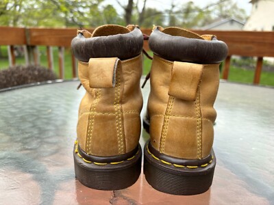 VTG Dr Martens 939 6 Eyelet Boots Wheat Size Mens 5 Womens 6