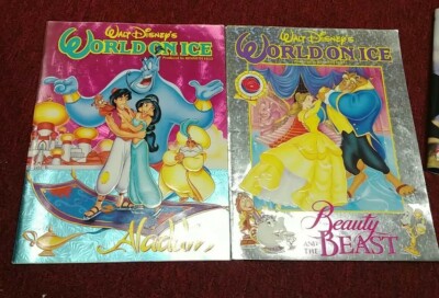 Walt Disney's World On Ice Beauty And The Beast, Aladdin Program