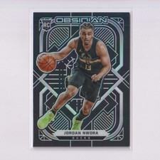 2020-21 Panini Obsidian #173 Jordan Nwora RC Rookie