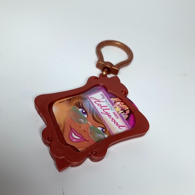 Miniature MYSCENE book bag keychain
