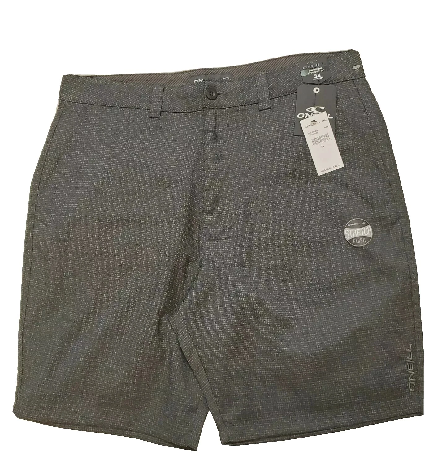 O'Neill Polyester Check Shorts for Men