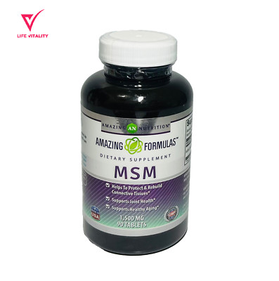 AMAZING NUTRITION MSM 1500MG 90 TABLETS JOINT SUPPORT
