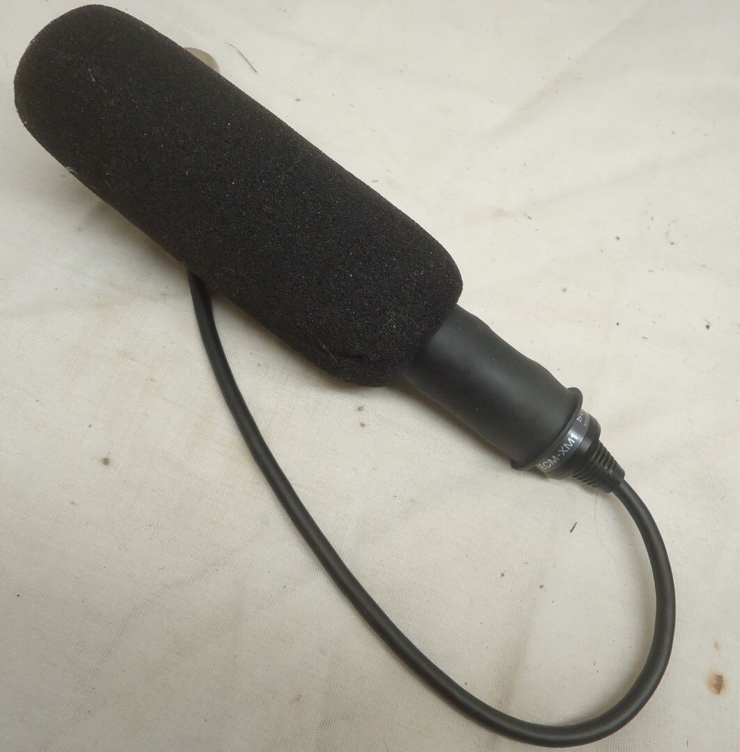 Genuine Tariff-free Sony Ecm-xm1 Balanced XLR Stereo Shotgun