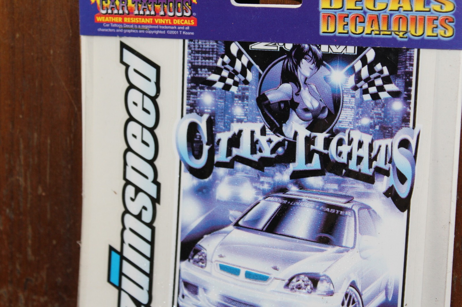Vintage Decal Car Sticker Zum Speed Zumspeed City Lights | eBay