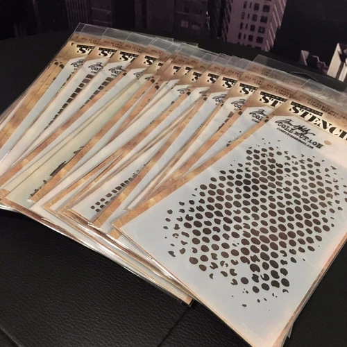 Stampers Anonymous Tim Holtz Layering Stencil (Multiple Listing) Updated Often!