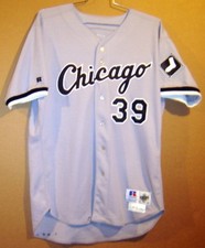 1996 CHICAGO WHITE SOX ROBERTO HERNANDEZ GAME WORN ROAD Gray #39 MLB JERSEY