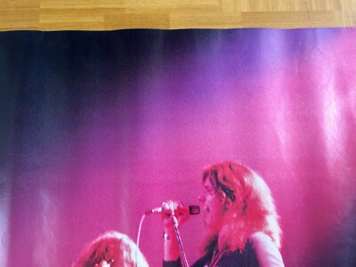 Deep Purple / 1970s Warner Pioneer Japan Original Promo Poster A1