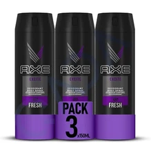 AXE Excite 48-Hour Fresh Deodorant Body Spray Fragrance for Men - 150ml - 3 Pack