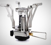 Camping Stove Portable Kitchen Mini Steel Head Accessory Outdoor Travel Durable Camping Stove Portable Kitchen Mini Steel Head Accessory Outdoor Travel Durable