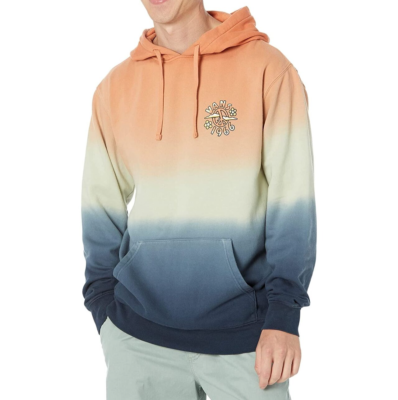 VANS Men's Pullover Hoodie PEACE OF MIND Melon/Celadon Green Size