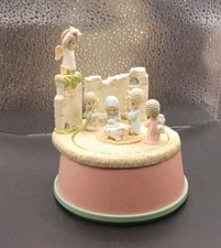 Enesco Precious Moments Musical Revolving Christmas Nativity Figurine
