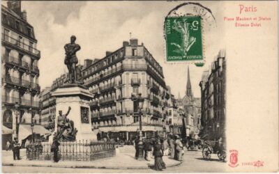 CPA PARIS ed. K.E. 5e 10063 Place Maubert (926622)