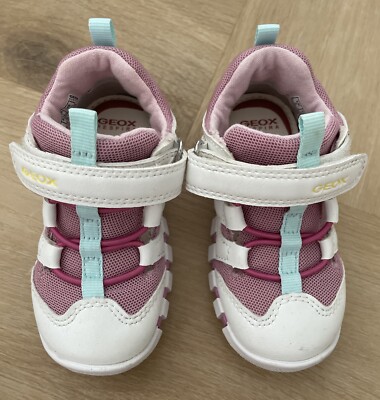 Geox Mädchen Sneakers / Lauflernschuhe Gr. 22 Iupidoo, neuwertig