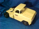 1950s TONKA Pressed Steel Toy MOTOR TRANSPORT TRUCK CAB No Trailer