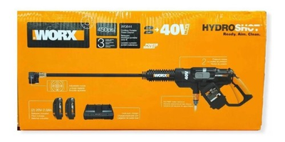 #ad WORX HydroShot WG644 40V Cordless Power Cleaner Adjustable Nozzle 450 PSI $139.95