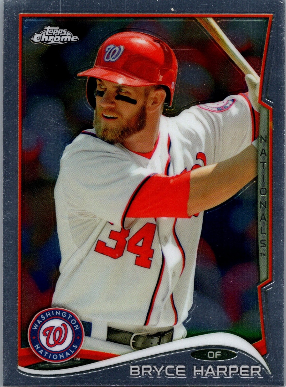 2014 Topps Chrome - Bryce Harper #150 - Nationals