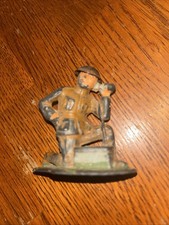 BARCLAY LEAD SOLIDER TELEPHONE OPERATOR VINTAGE 1930’s Made in USA