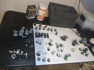 Warmachine Cryx Army MK3 + battlefoam