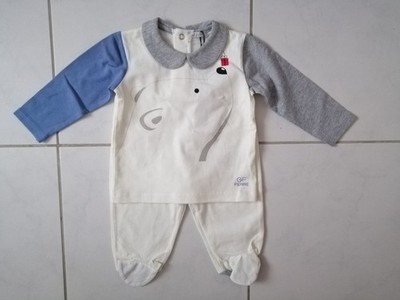 NEU: zweiteiliges Babyset - Hose + Langarmshirt von GF Ferre, Gr. 6 Mo
