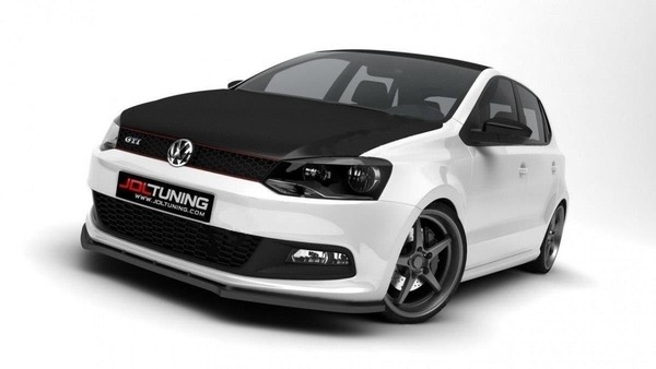 Maxton Design Frontlippe Passend FüR VW Polo GTI Mk5 Schwarz Hochglanz-image