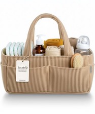 Baby Diaper Caddy Organizer for Changing Table   Stylish Nursery Storage Bask...