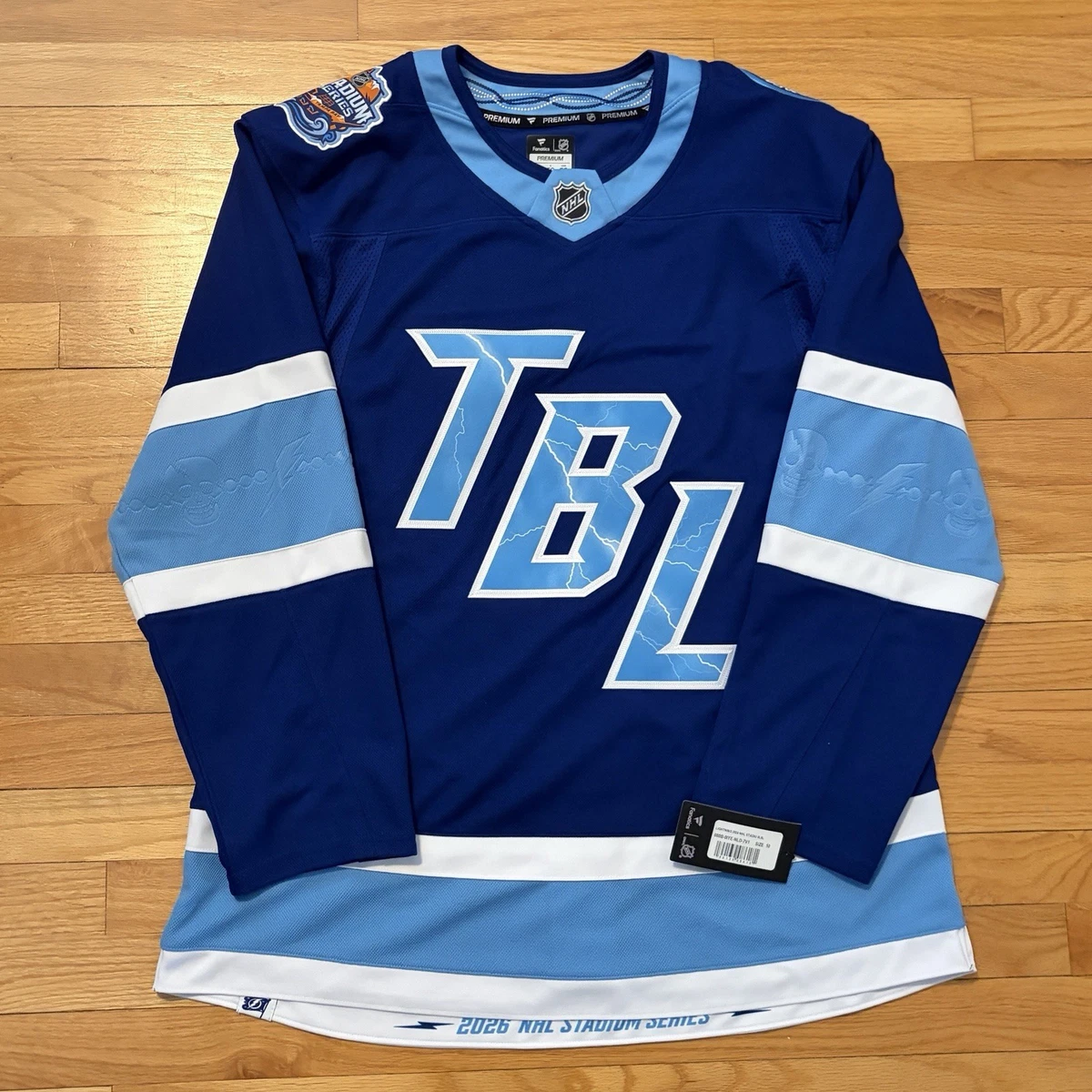 Maillot Tampa Bay Lightning LNH, Adulte Taille XL, Gris, Coupe Sèche, Journée De Match