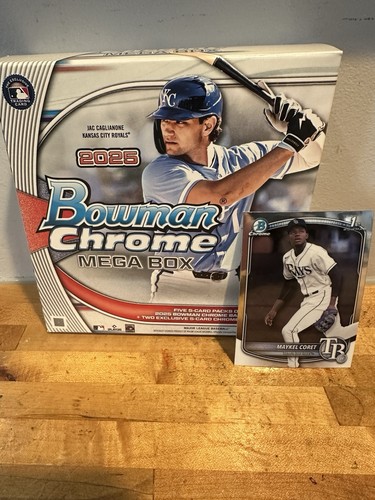 2025 bowman chrome mega box baseball prospects bcp-150-250 Pick Your Card