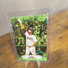 Topps Stadium Club Luis Arraez Padres Green Parallel #198 Baseball 2025