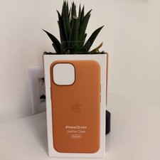 New Apple iPhone 13 mini Leather MagSafe Case...