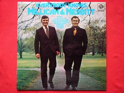Millican & Nesbitt Everybody Knows LP Pye NSPL18446 EX/EX 1974 Everybody Knows