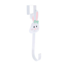 Easter Metal Wreath Hanger Bunny Door Hook Seasonal Collection 14.17  