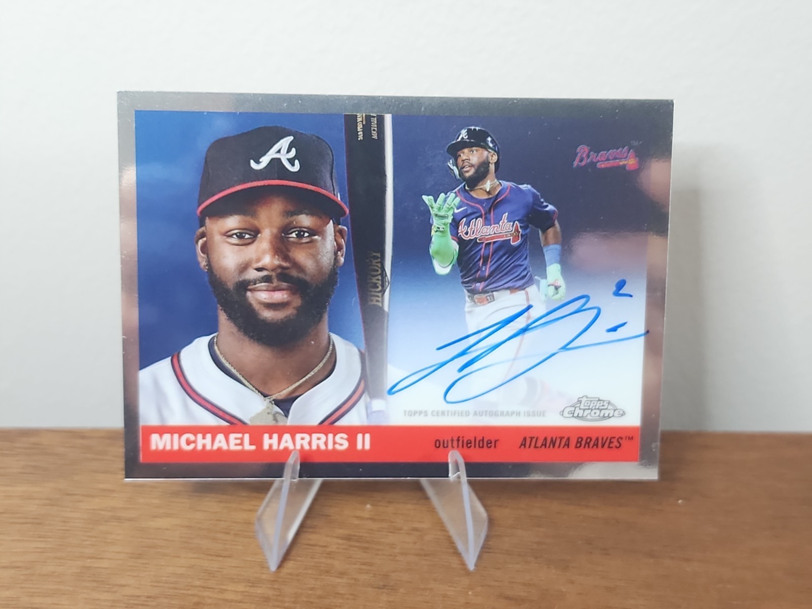 2025 Topps Chrome Platinum Anniversary Micheal Harris Auto #CPA-MH