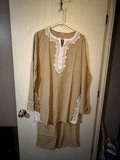 Men  s African Dashiki Suit Size Small NWOT