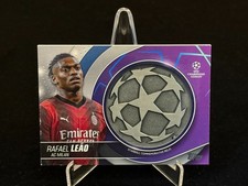 2023-24 Topps UEFA Club Competitions Rafael Leao Starball Commemorative Relic