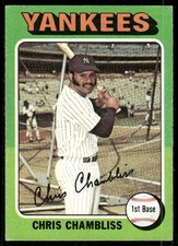 1975 Topps #585 Chris Chambliss