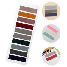 Reusable Pet Index Tabs Sticky Page Markers Writable Multi Color for Office
