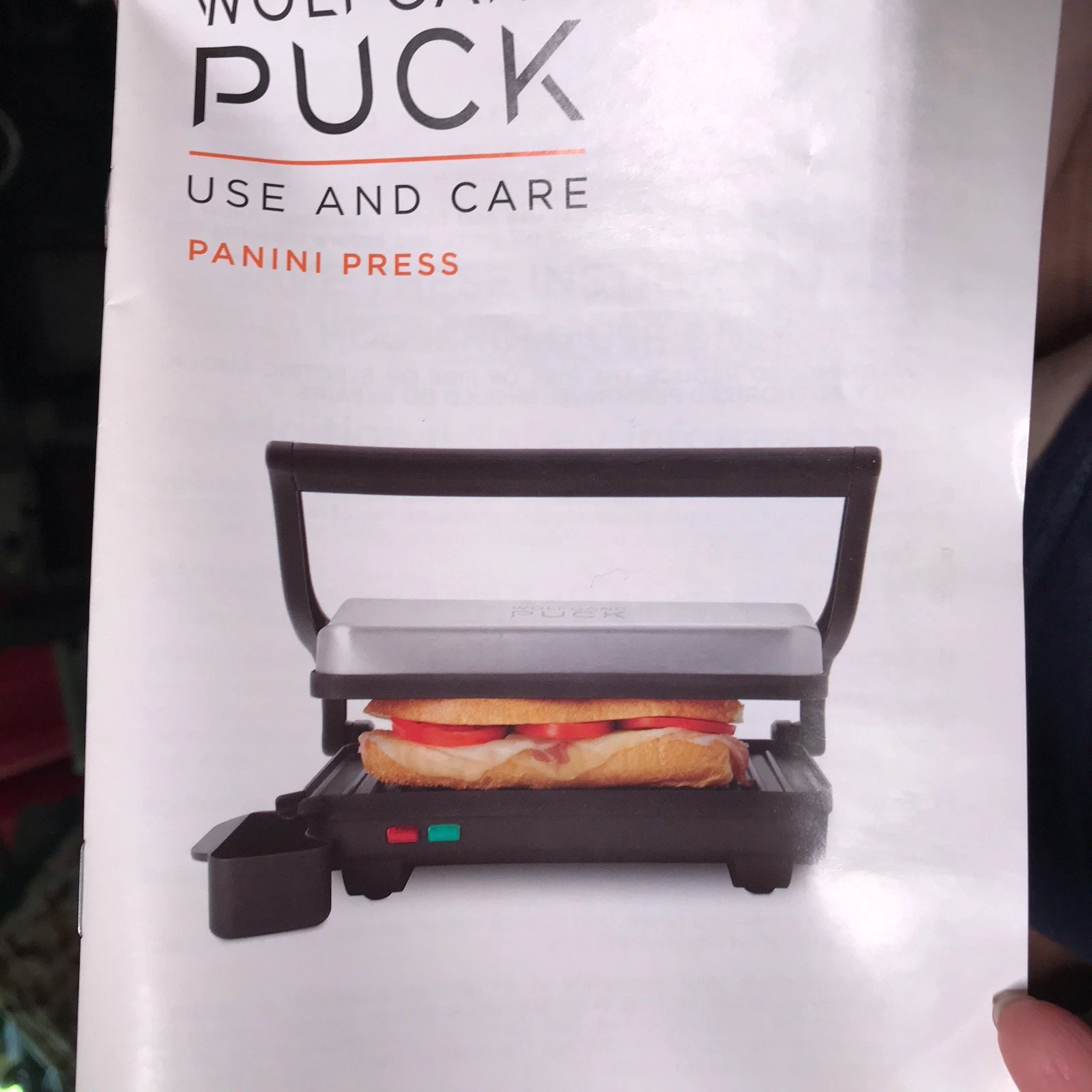 WOLFGANG PUCK PANINI DUET MAKER NEW IN BOX STAINLESS STEEL NONSTICK PRESS