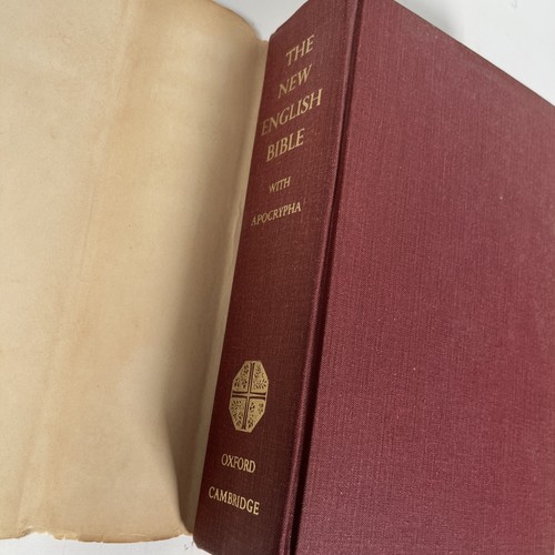 The New English Bible with The Apocrypha - 1970 hc, Oxford Unversity Press - Imagen 5 de 7