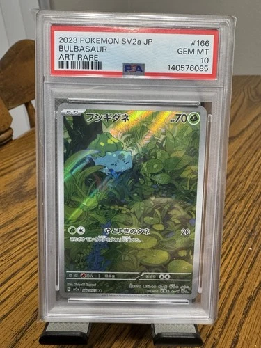 Bulbasaur 166    Pokemon Japanese Sv2a-Pokemon 151 PSA 10