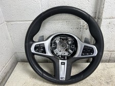 2019 Bmw M850i Black Leather Steering Wheel Heated With Paddle Shifter Oem 2019 Bmw M850i Black Leather Steering Wheel Heated With Paddle Shifter Oem