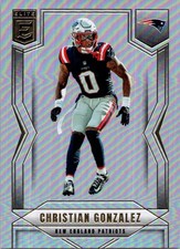 Christian Gonzalez #48 - Base Holo - 2025 Panini Elite - New England Patriots