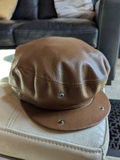 Vintage United Hatters Cap Millinery Workers Union Men s Newsboy Hat L / XL