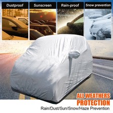 Heavy Duty Full Car Cover Outdoor All Season Protection Universal Fit For Cars