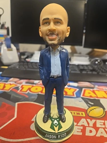 Milwaukee Bucks Coach Jason Kidd Bobblehead No Box
