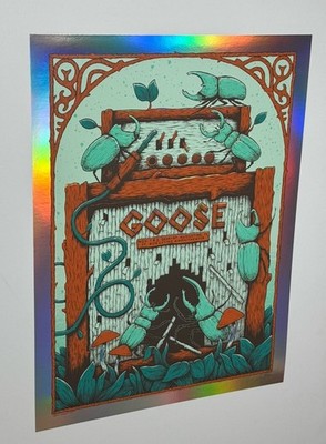 Goose Poster St Augustine Amp FL Official 2024 Show Edtn X/125