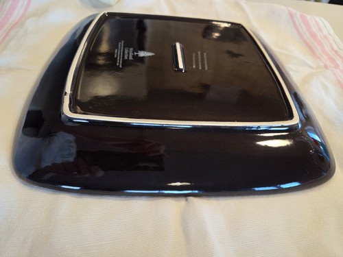  Collector Home Studio Woodland Collection 15" Large Moose's Glazed Plate, MINT - Photo 9 sur 16