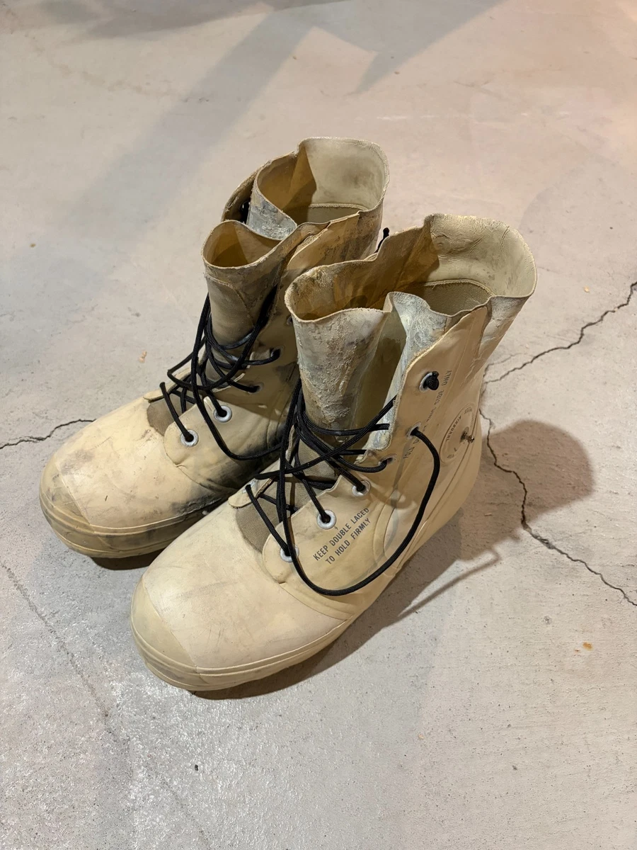 White Rubber Upper Boots for Men for sale | eBay
