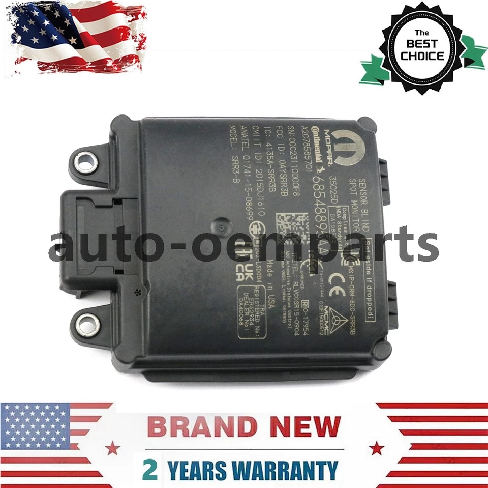 Módulo de detección de distancia con sensor de punto ciego OEM para Dodge Ram 2500 3500 2020-23  Foto 2 de 4