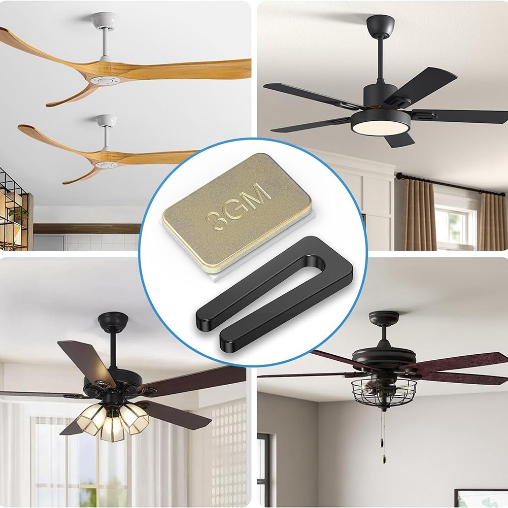24 PCS Ceiling Fan Balancing Kit As Shown Metal for Ceiling Fan Weight3379 thumbnail 6